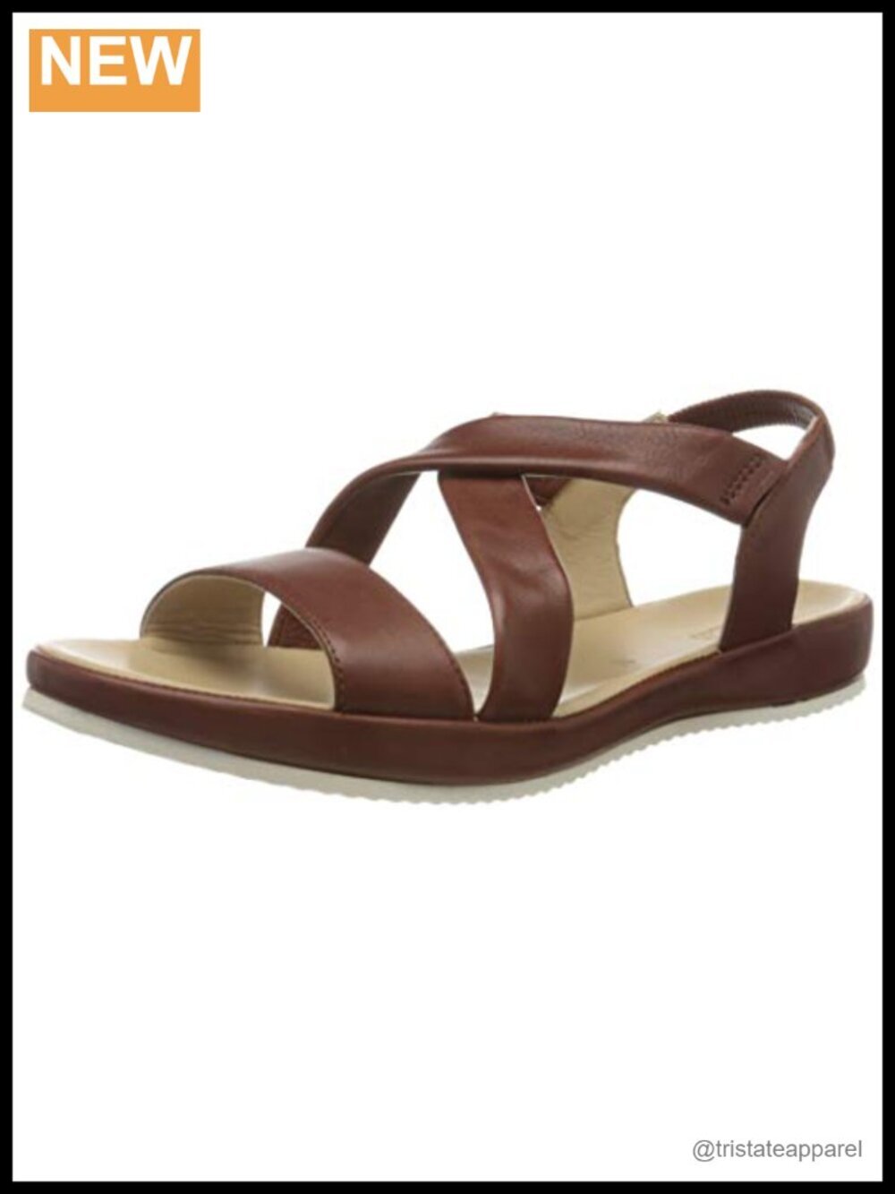 Leather Slingback Heeled Sandal Platform Comfort